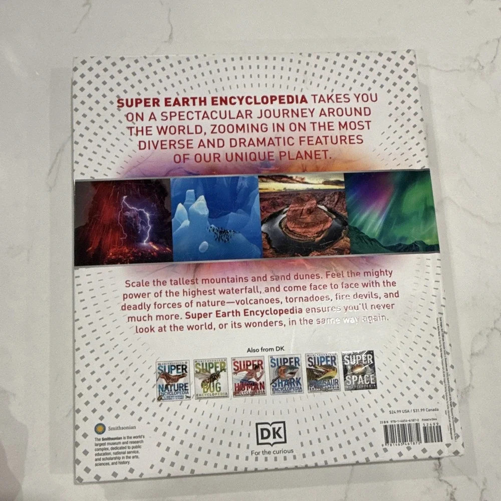 DK Smithsonian Super Earth Encyclopedia Hardcover 2019 Earth Sciences